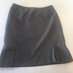 Gray pencil skirt 8P